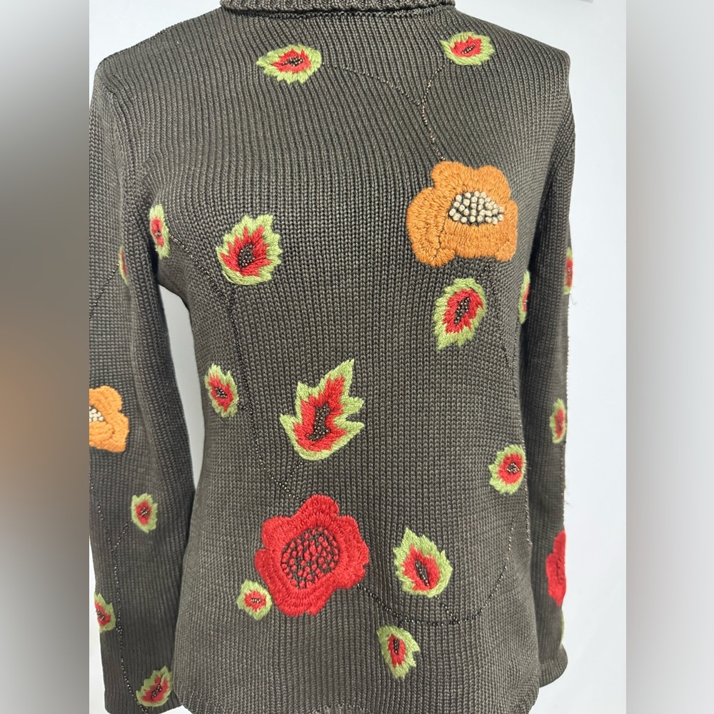 VTG Carlisle women’s medium turtleneck sweater - Picture 6 of 11